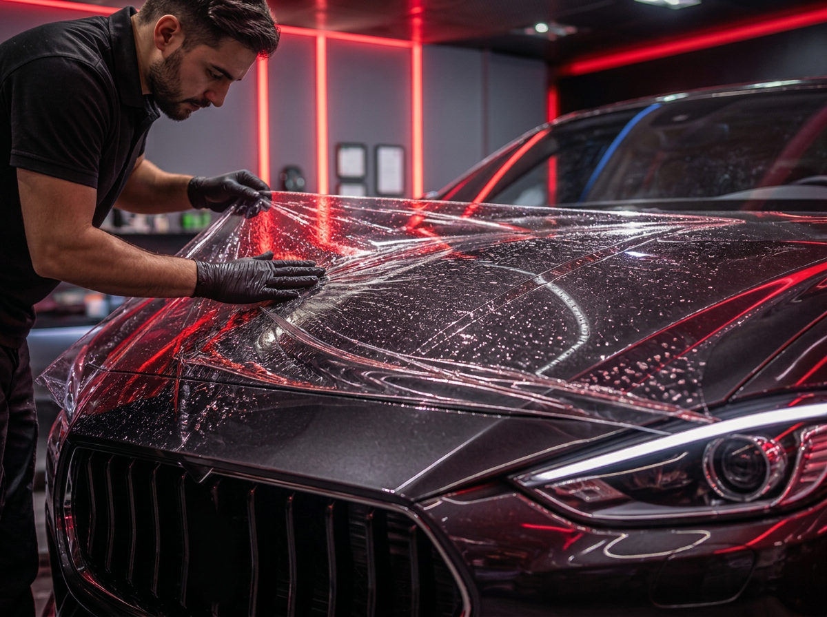 Paint protection film installation